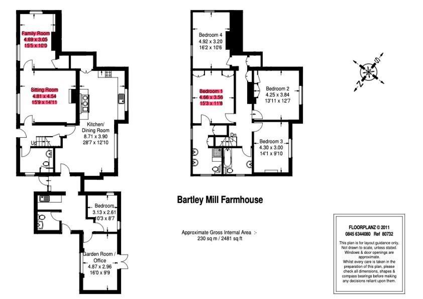 Bartley Mill Farmhouse Wadhurst Bagian luar foto